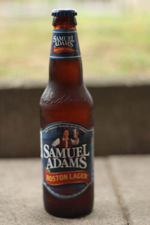 samuel adams boston lager bottle