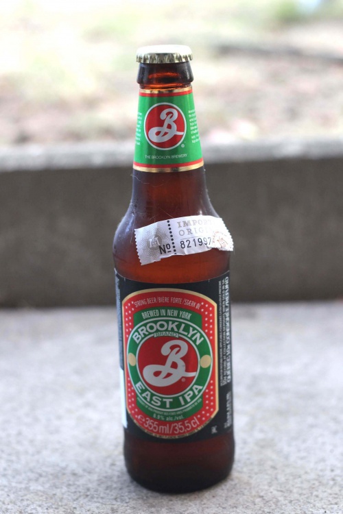 brookly brewery east india pale ale bottle logo